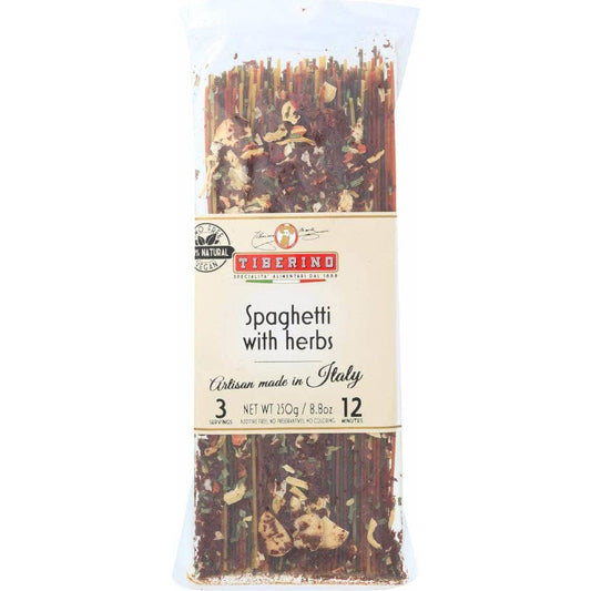 Tiberino Tiberino Spaghetti Pasta with Herbs, 8.8 oz