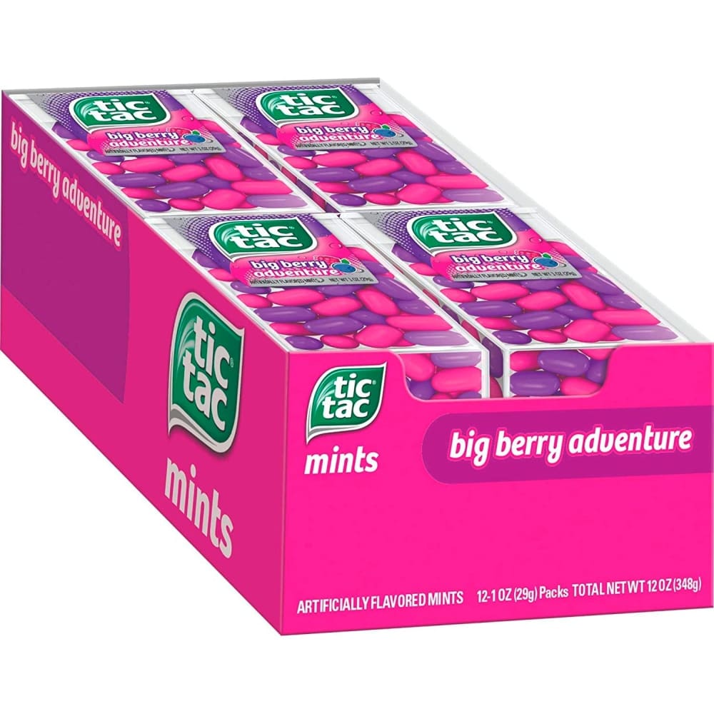 Tic Tac Big Pack Big Berry Adventure - 1 Oz - 24 pack ((288 ct) - Candy & Chocolate - Tic Tac