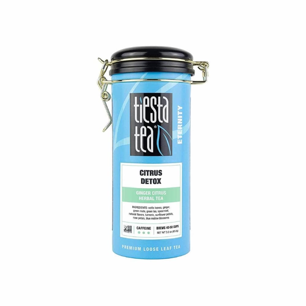 TIESTA TEA Grocery > Beverages > Coffee, Tea & Hot Cocoa TIESTA TEA Citrus Detox Herbal Tea, 3 oz