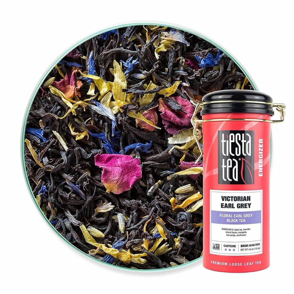 TIESTA TEA Grocery > Beverages > Coffee, Tea & Hot Cocoa TIESTA TEA Tea Victorian Earl Grey, 4 oz