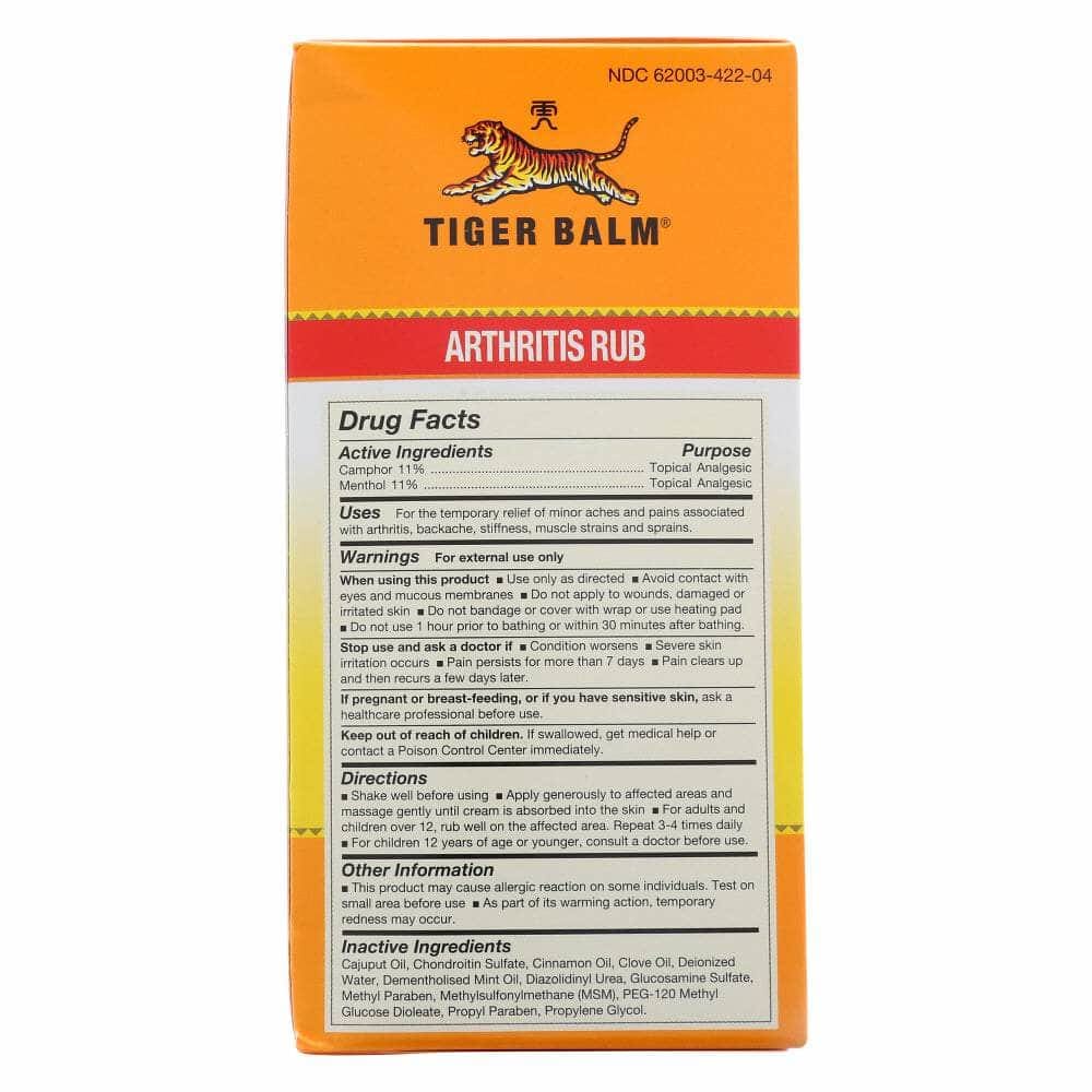 Tiger Balm Tiger Balm Arthritis Rub, 4 oz