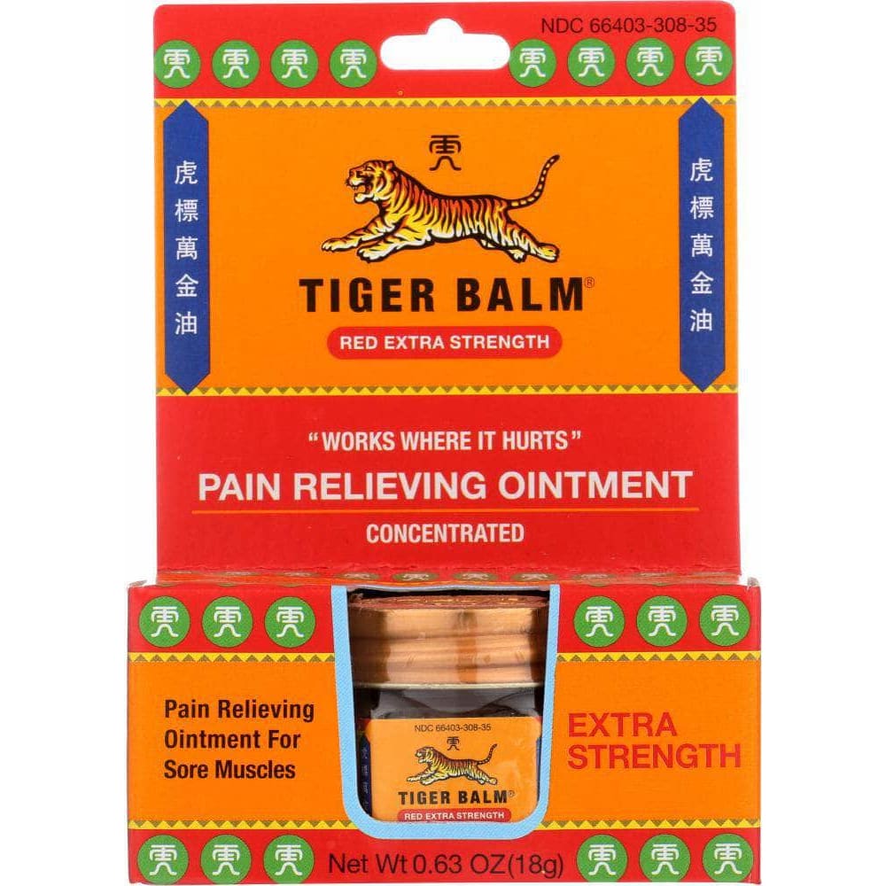 Tiger Balm Tiger Balm Pain Relieving Ointment Extra Strength, 0.63 oz