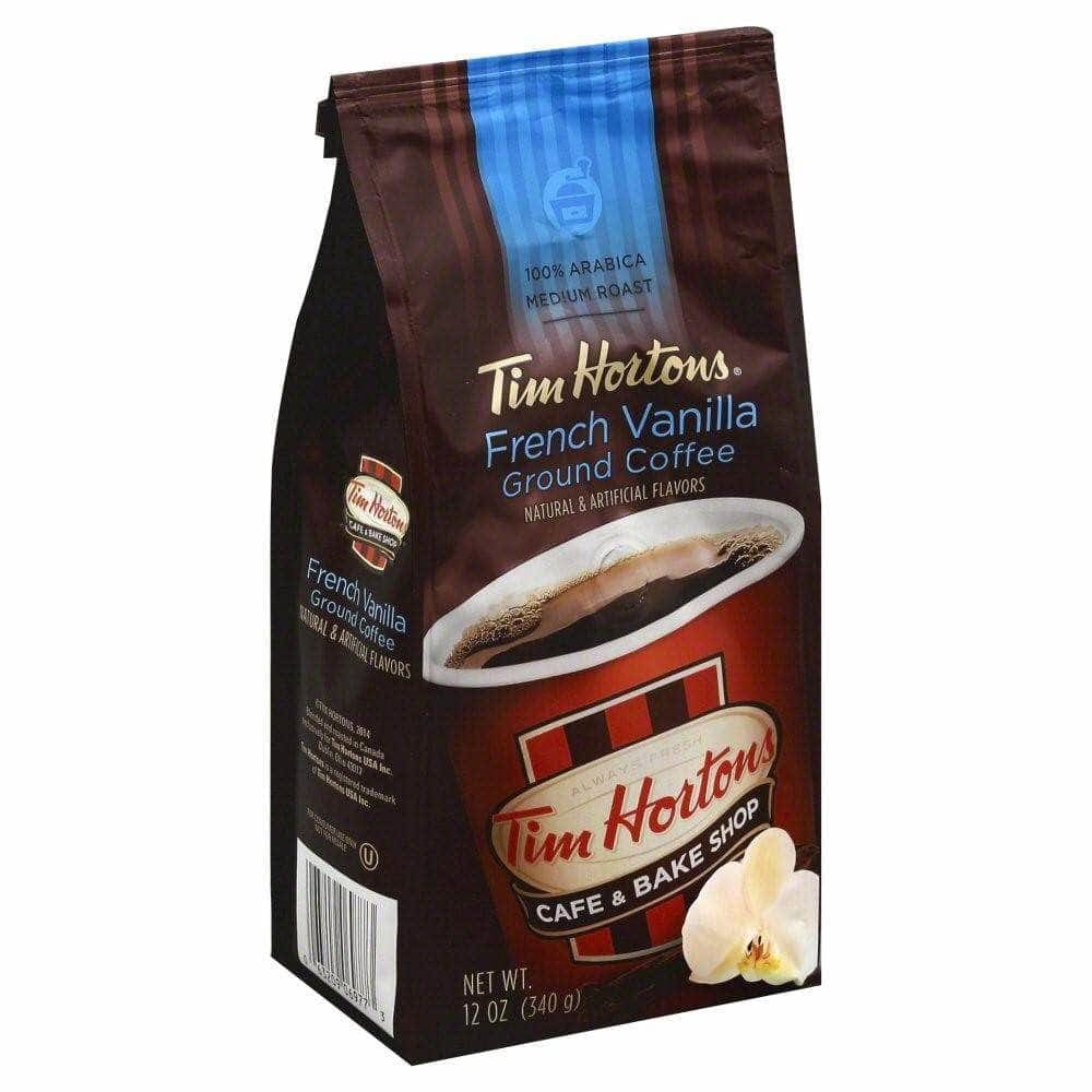 Tim Horton Tim Horton Coffee Ground French Vanilla, 12 oz