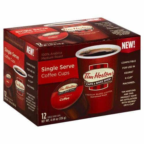 Tim Horton Tim Horton Coffee Single Serve 100% Arabica, 4.44 oz