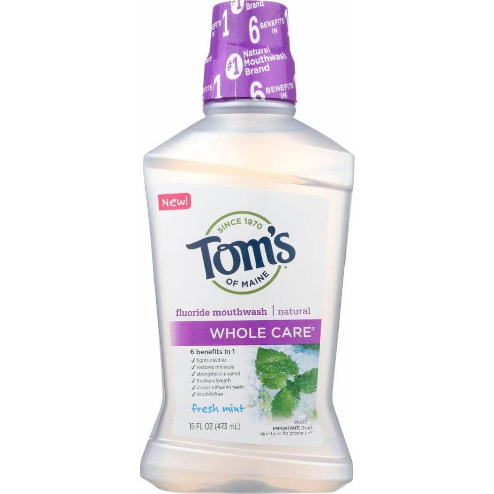 Toms Of Maine Toms Of Maine Whole Care Mouthwash Mild Mint, 16 fl. oz.