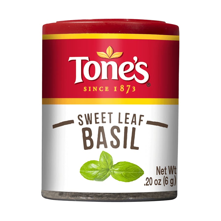 TONES Grocery > Cooking & Baking > Extracts, Herbs & Spices TONES Sweet Leaf Basil, 0.20 oz