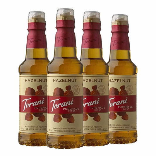 TORANI TORANI Puremade Hazelnut 4Pack, 375 ml