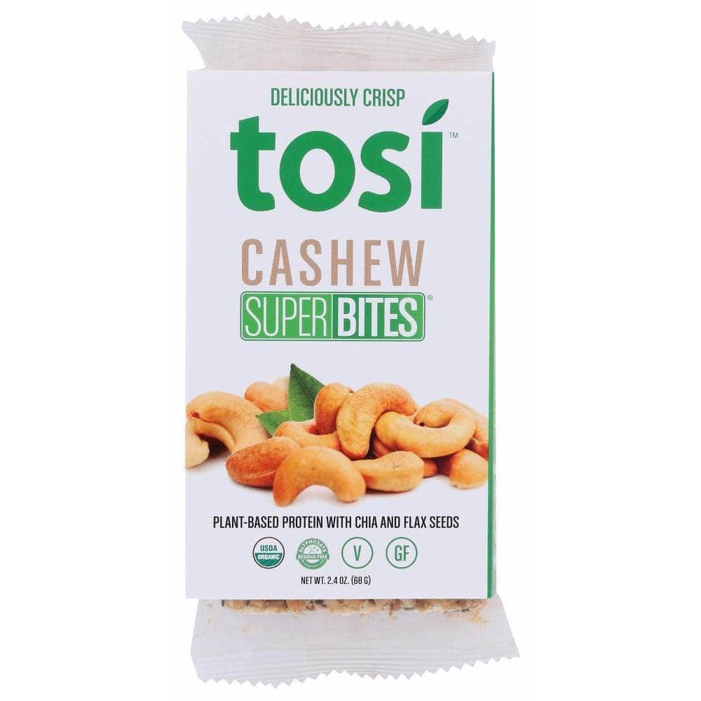 Tosihealth Tosi Organic Cashew Super Bites, 2.40 oz