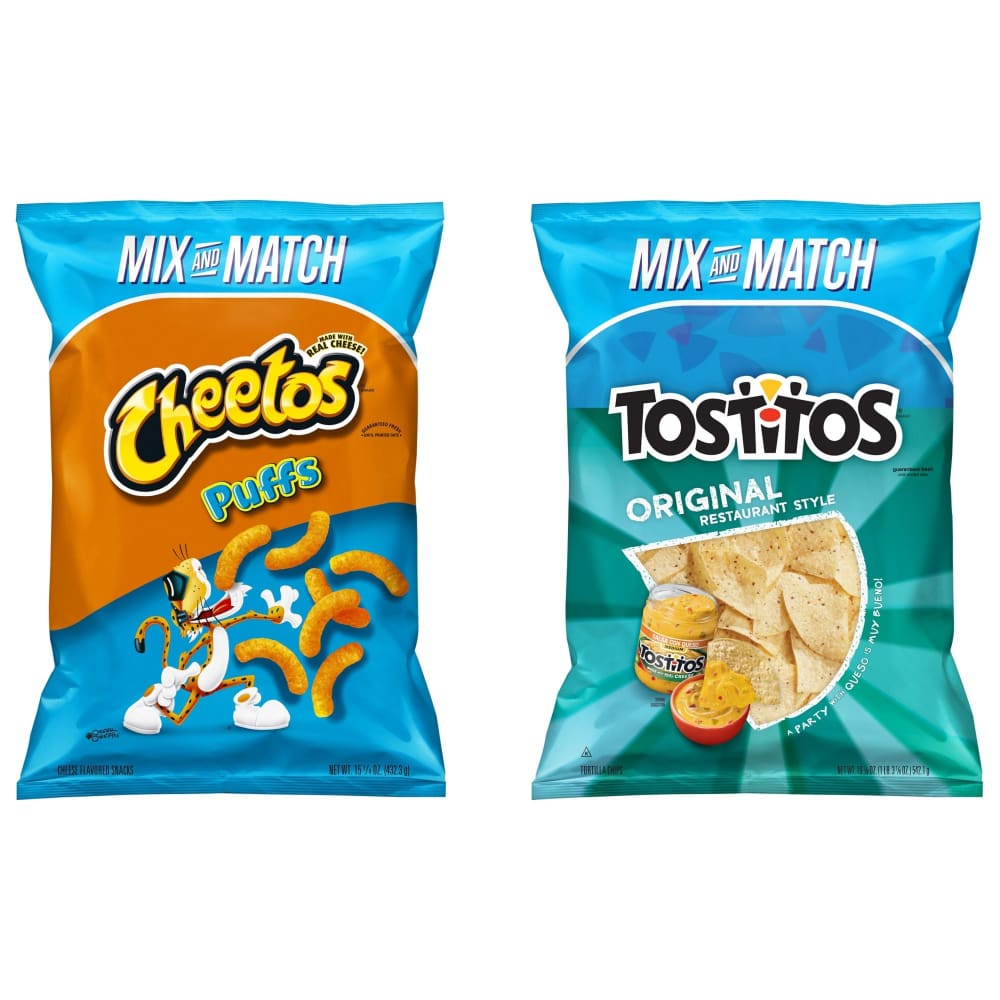 Tostitos Original & Cheetos Puffs - Pick n’ Pack - Tostitos