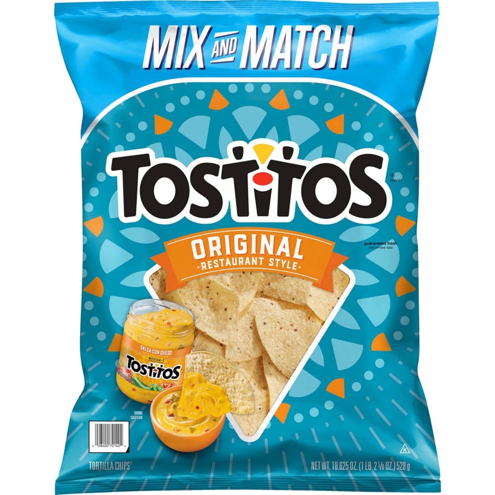 Tostitos Restaurant Style Tortilla Chips (18.63 oz.) (Pack of 2) - Snacks Under $10 - Tostitos