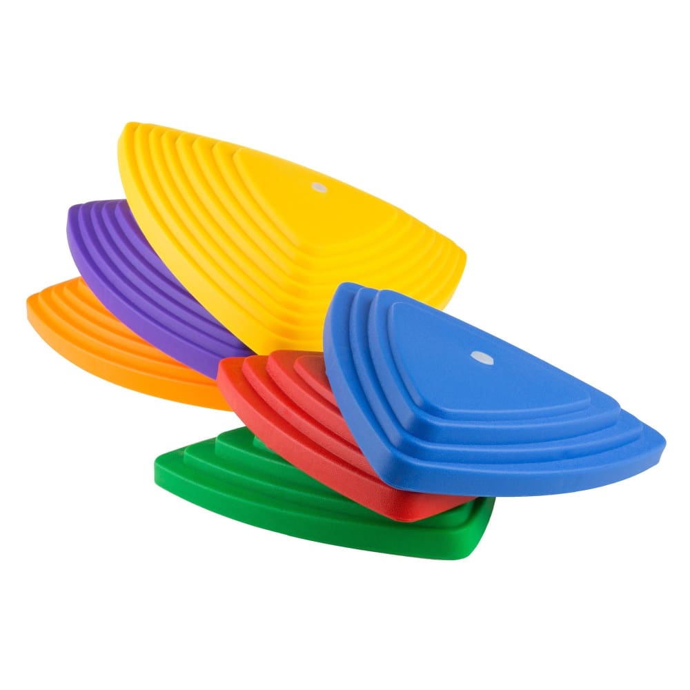 Toy Time 6-Pc. Triangular Stepping Stones - Toy Time