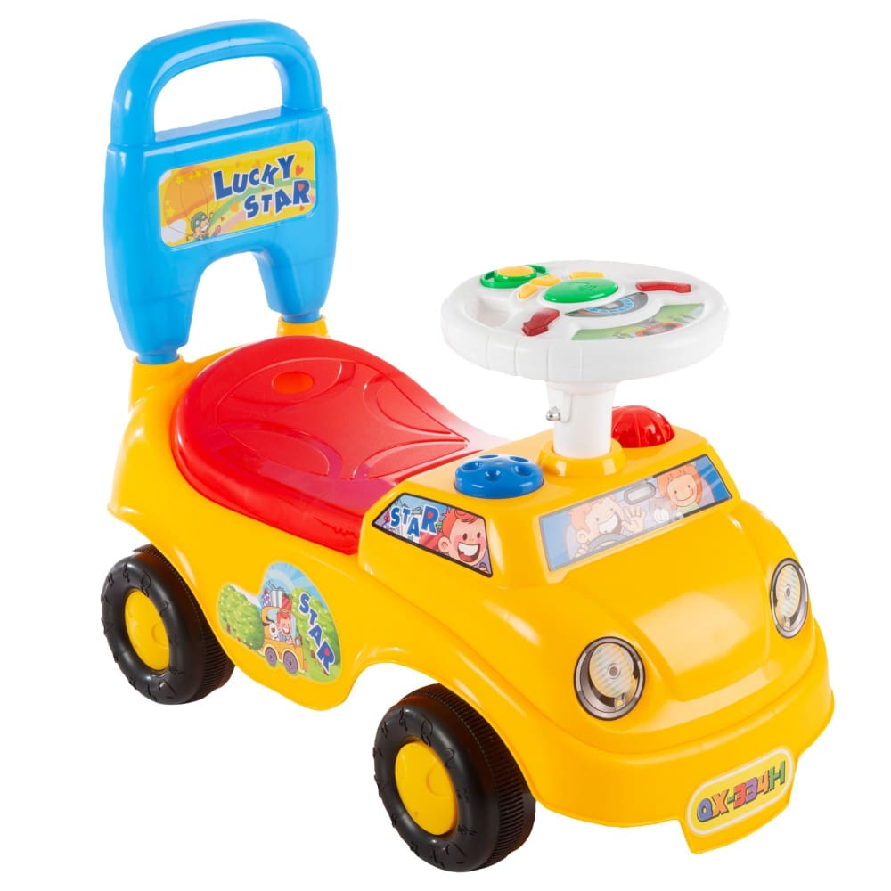 Toy Time Activity Car Ride-On - Toy Time