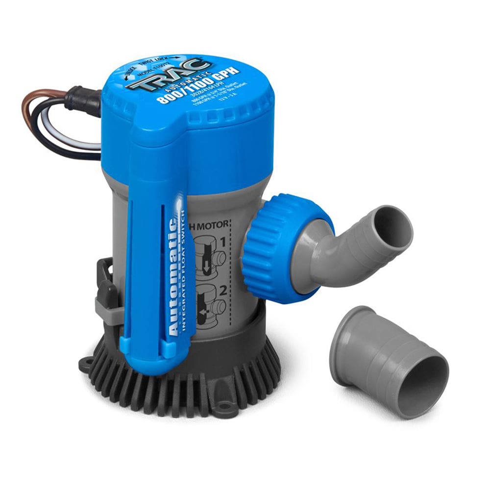 TRAC Outdoors Bilge Pump - 800/ 1100 GPH - Automatic - Marine Plumbing & Ventilation | Bilge Pumps - TRAC Outdoors