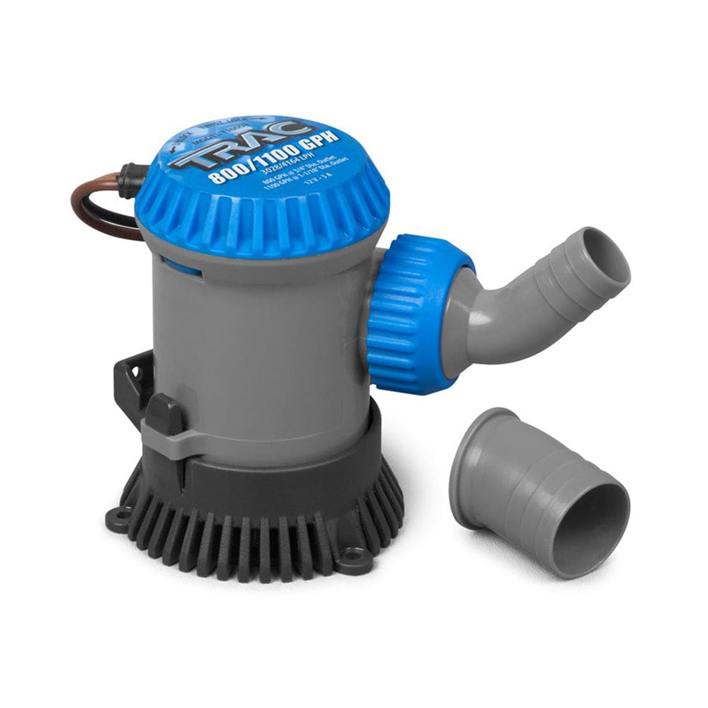 TRAC Outdoors Bilge Pump - 800/ 1100 GPH - Non-Automatic - Marine Plumbing & Ventilation | Bilge Pumps - TRAC Outdoors