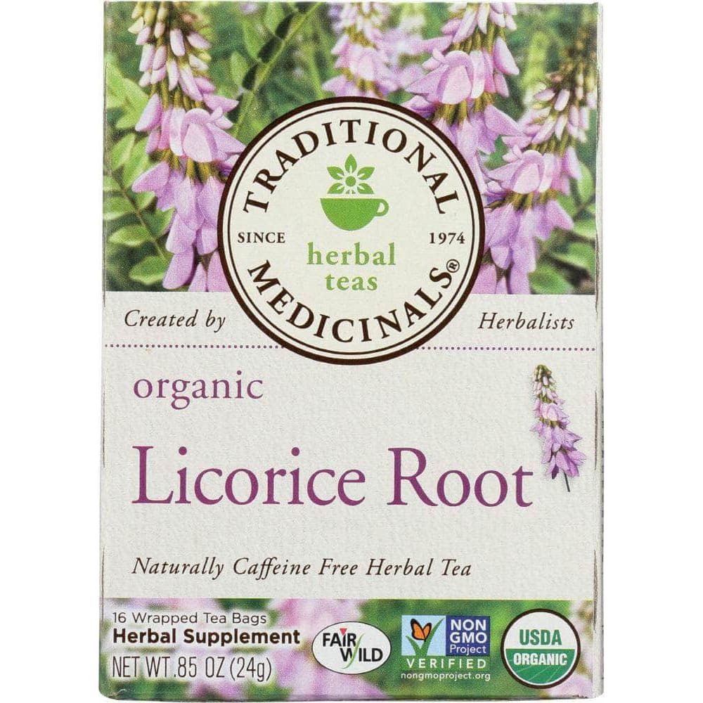 Traditional Medicinals Traditional Medicinals Organic Licorice Root Herbal Tea 16 tea bags, 0.85 oz