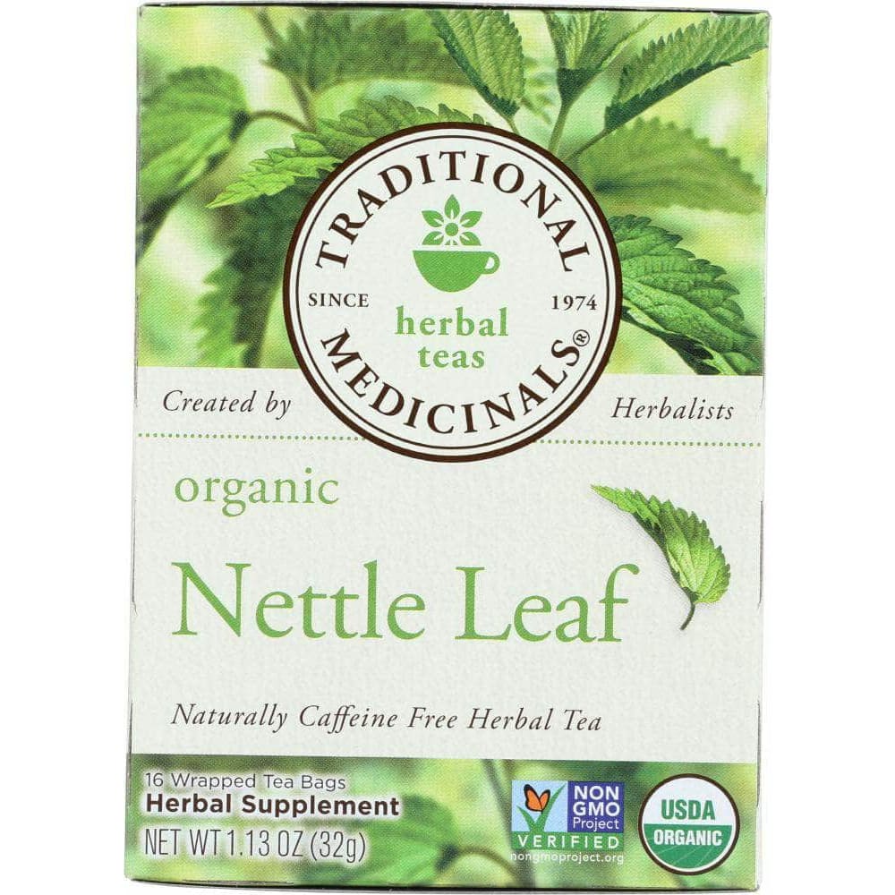 Traditional Medicinals Traditional Medicinals Organic Nettle Leaf Herbal Tea 16 Tea Bags, 1.13 oz