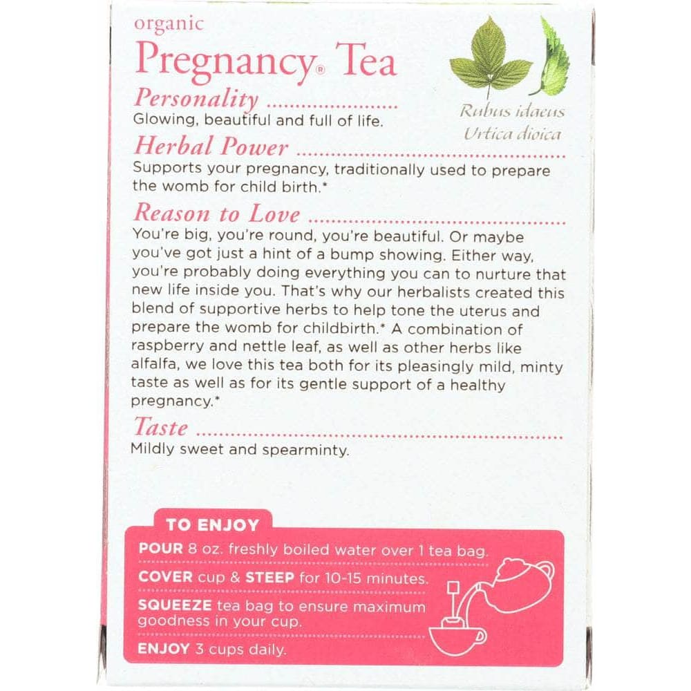 Traditional Medicinals Traditional Medicinals Organic Pregnancy Herbal Tea 16 Tea Bags, 0.99 oz