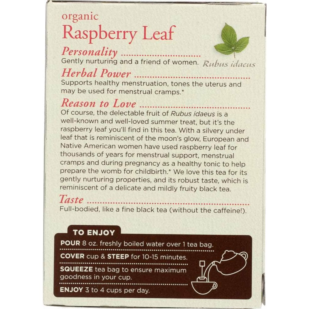 Traditional Medicinals Traditional Medicinals Organic Raspberry Leaf Caffeine Free Herbal Tea 16 Tea Bags, 0.85 oz