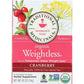 Traditional Medicinals Traditional Medicinals Organic Weightless Cranberry Herbal Tea 16 tea bags, 0.85 oz