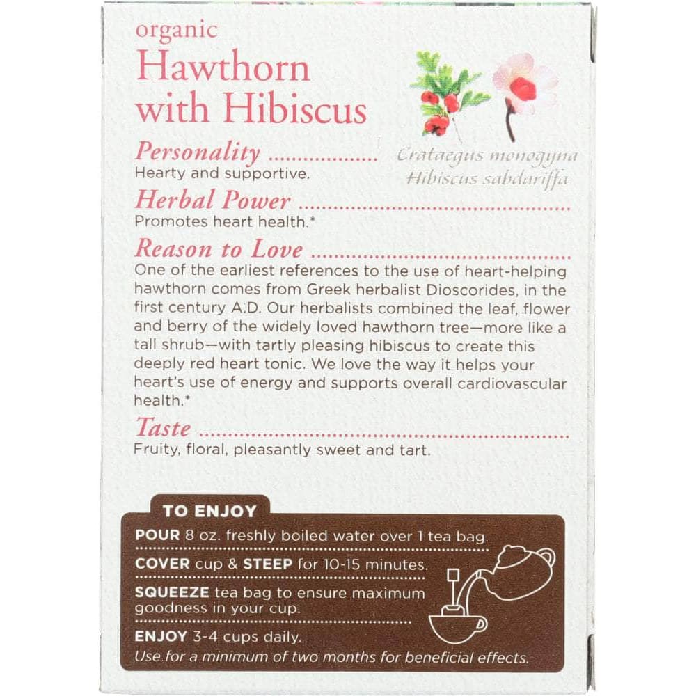 Traditional Medicinals Traditional Medicinals Tea Heart With Hawthorn, 16 bg