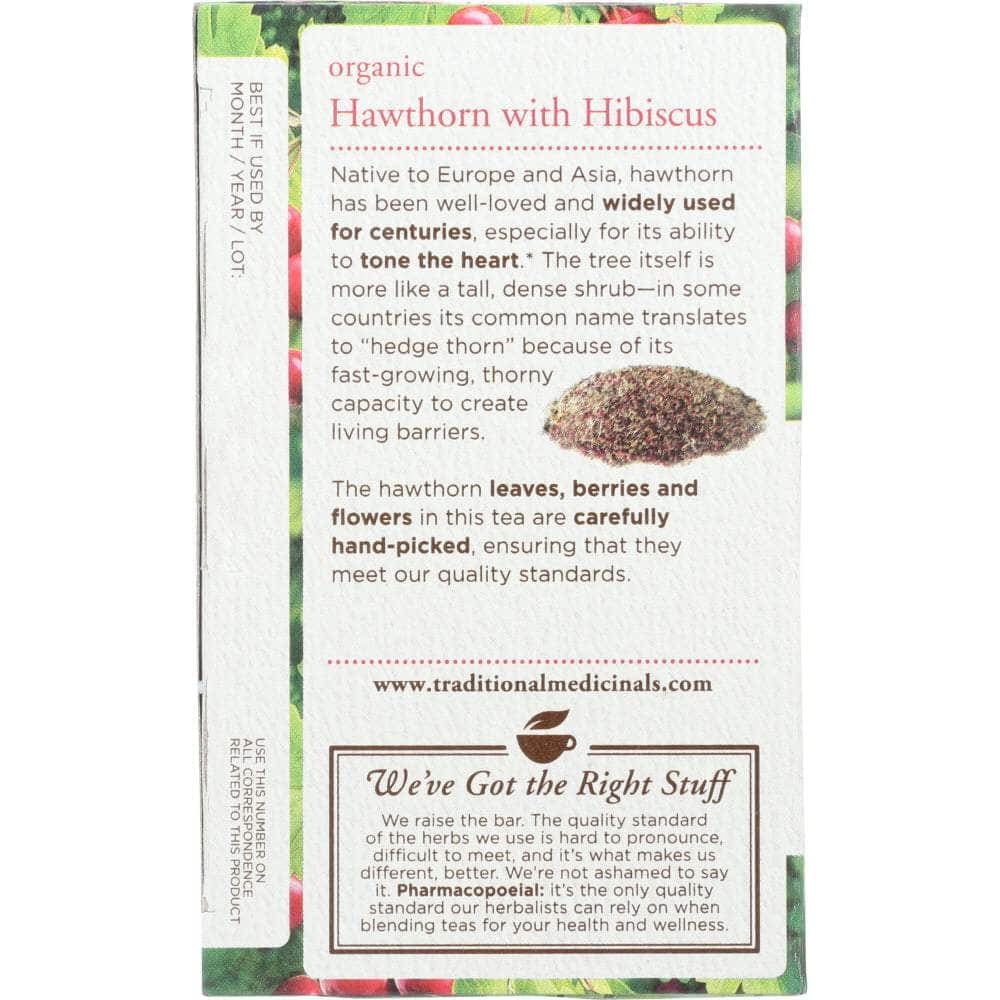 Traditional Medicinals Traditional Medicinals Tea Heart With Hawthorn, 16 bg