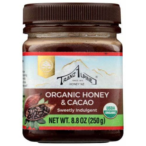 TRANZALPINE Tranzalpine Organic Honey Cacao, 8.8 Oz