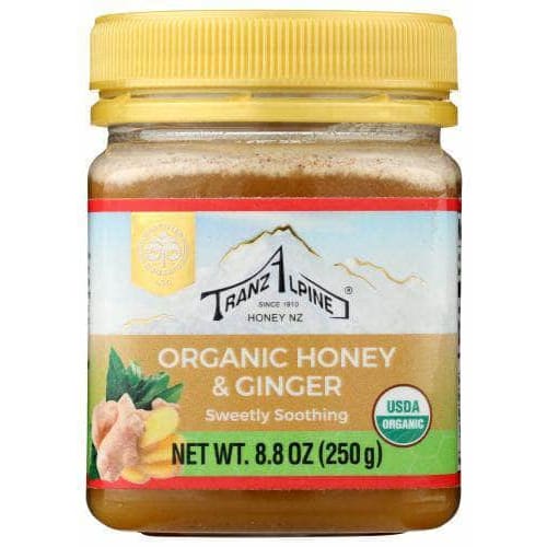 TRANZALPINE Tranzalpine Organic Honey Ginger, 8.8 Oz