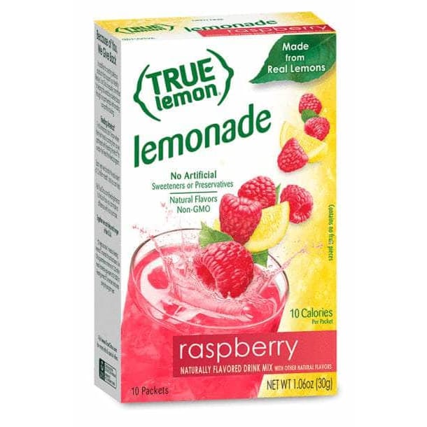 TRUE CITRUS Grocery > Beverages > Juices TRUE CITRUS Water Enhncr Lmnrspbry 10Ct, 1.06 oz