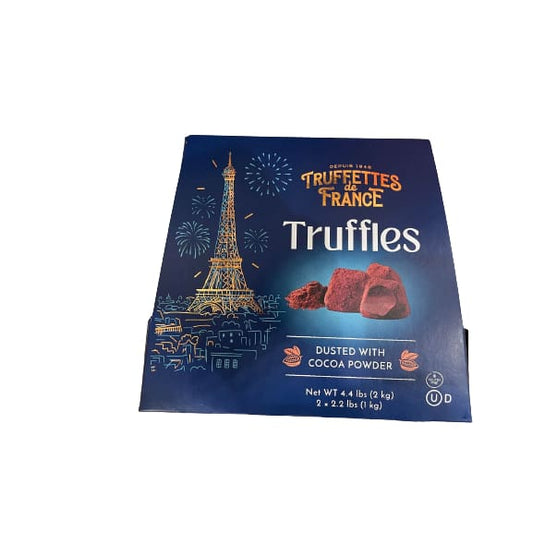 truffettes de france original truffles dusted with cocoa powder 2.2 lbs. - truffettes de france