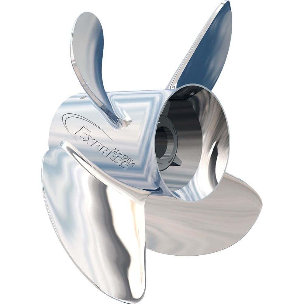 Turning Point Express® Mach4™ - Right Hand - Stainless Steel Propeller - EX-1417-4 - 4-Blade - 14.5 x 17 Pitch - Boat Outfitting | Propeller