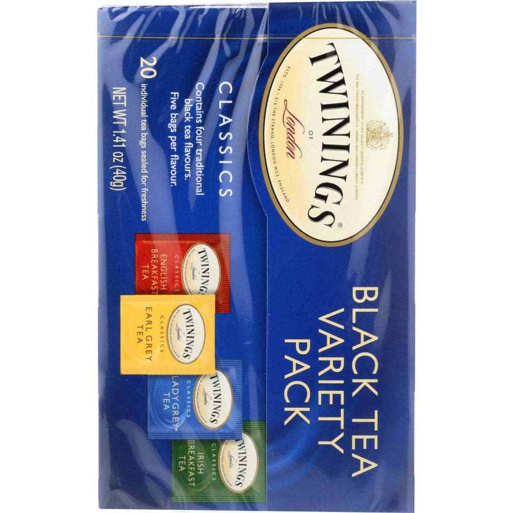 Twinings Twining Tea Classics Black Tea Variety Pack 20 Tea Bags, 1.41 oz