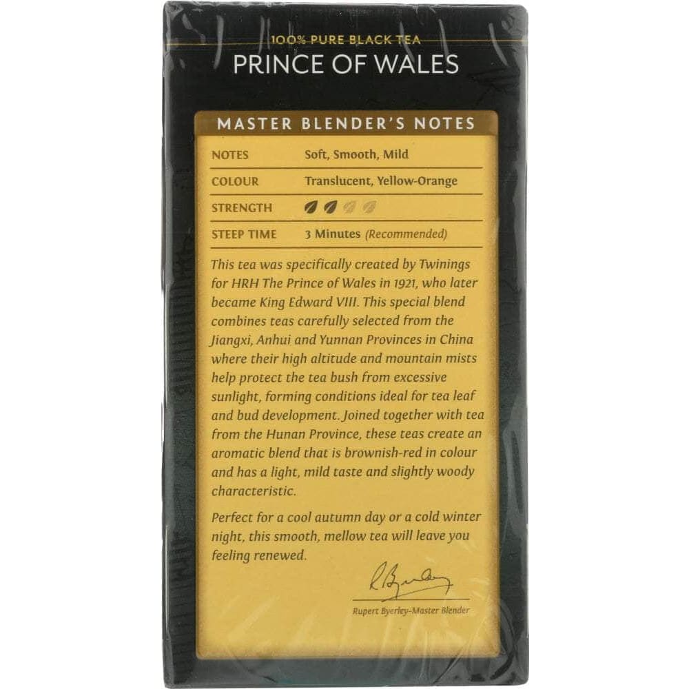 Twinings Twining Tea Classics Prince of Wales Tea 20 Tea Bags, 1.41 oz