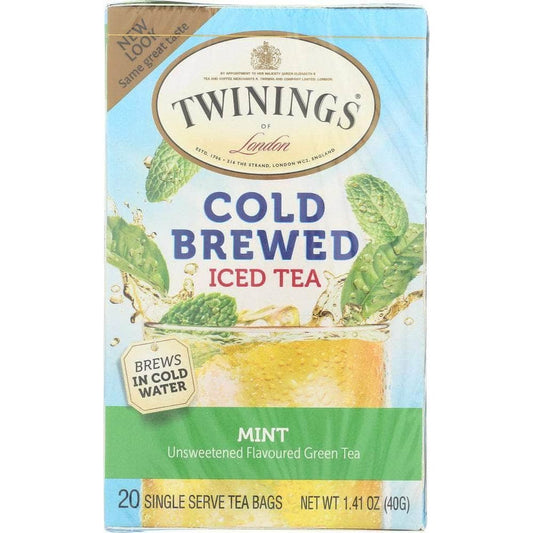 TWINING TEA Twining Tea Tea Cold Brw Grn Mint, 20 Bg