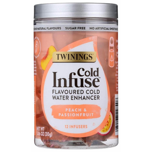 TWINING TEA Twining Tea Tea Cold Inf Peach Pasnfr, 12 Bg