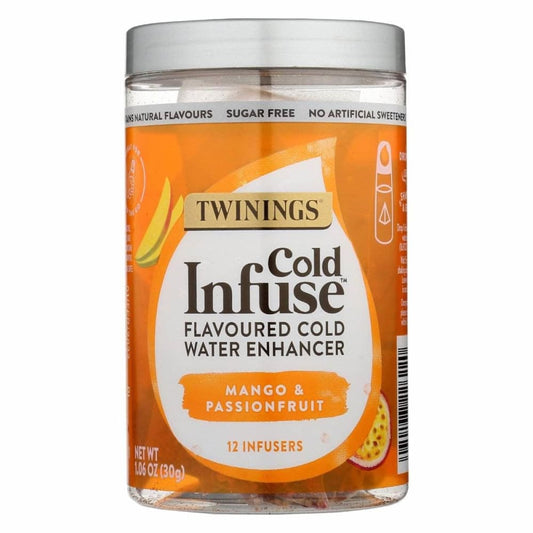 TWINING TEA Twining Tea Tea Cold Nfse Mngo Psnfrt, 12 Bg