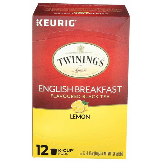 TWINING TEA Twining Tea English Breakfast Lemon Kcups, 12 Pc