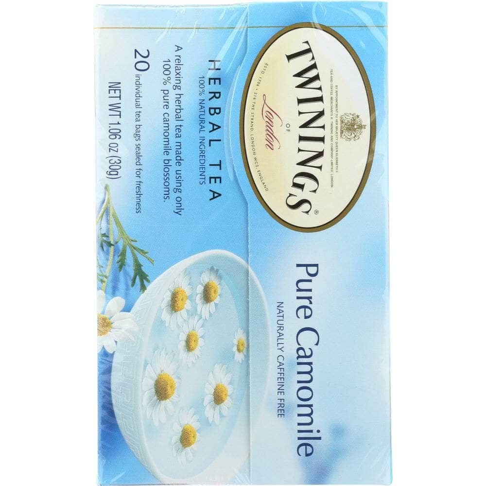 Twinings Twinings Of London Herbal Tea Pure Camomile Caffeine Free, 20 Tea Bags, 1.06 Oz