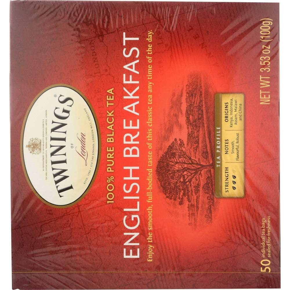 Twinings Twinings Of London Tea Classics English Breakfast Tea, 50 Tea Bags, 3.53 oz