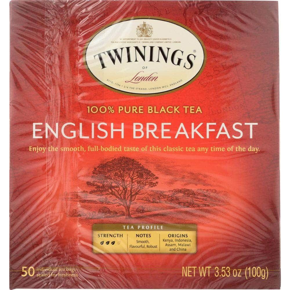 Twinings Twinings Of London Tea Classics English Breakfast Tea, 50 Tea Bags, 3.53 oz