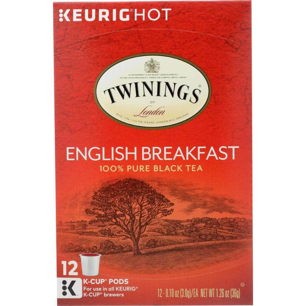 Twinings Twinings Of London Tea Kcups English Breakfast Tea, 12 Cups, 1.27 oz