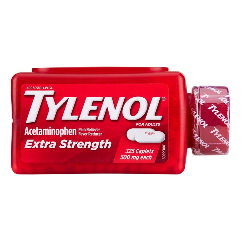 Tylenol Extra Strength Pain Relief Caplets 500mg (325 ct.) - HSA & FSA - Medicine Cabinet - Tylenol