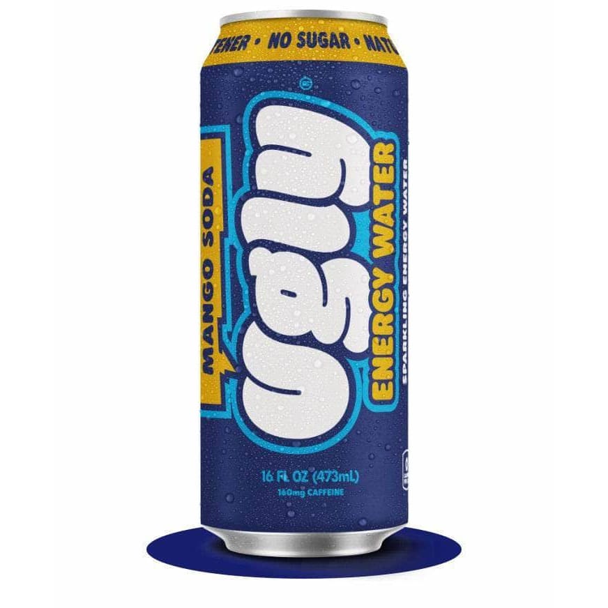 UGLY Ugly Water Sparkling Mango Energy, 16 Fo