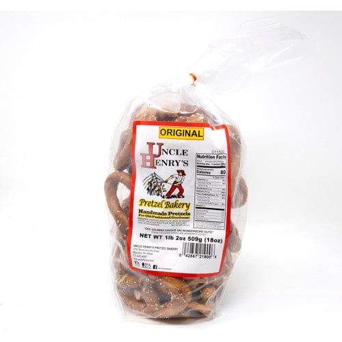 Uncle Henry’s Handmade Pretzels 16oz (Case of 8) - Snacks/Bulk Snacks - Uncle Henry’s