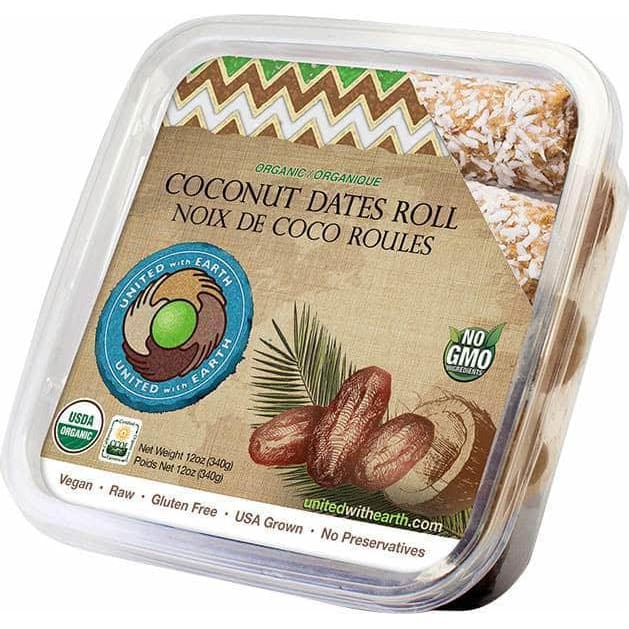 United With Earth United With Earth Organic Date Coconut Roll, 12 oz