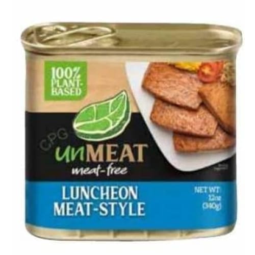 UNMEAT Grocery > Pantry > Meat Poultry & Seafood UNMEAT: Meat Free Luncheon Meat, 12 oz