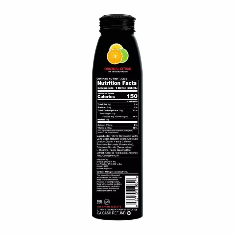 UPTIME Grocery > Beverages > Energy Drinks UPTIME Bev Energy Original, 12 fo