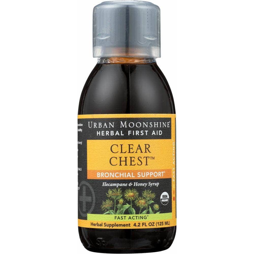 URBAN MOONSHINE Urban Moonshine Clear Chest Syrup, 4.2 Oz