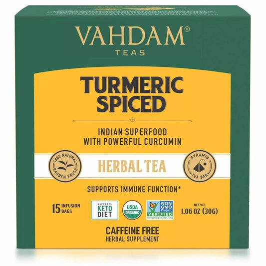 VAHDAM TEAS Vahdam Teas Tea Herbal Turmeric Spicd, 1.06 Oz