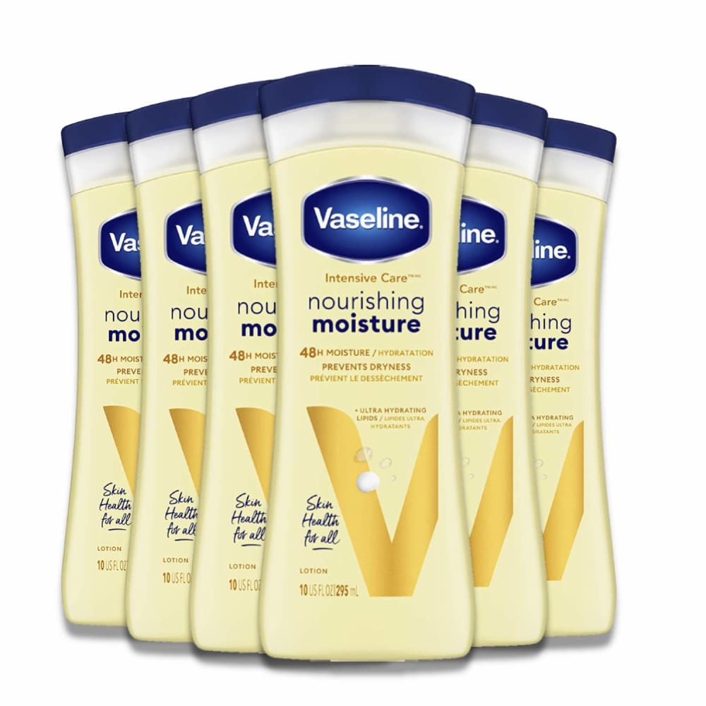 Vaseline Lotion Intensive Care, Essential Healing 10 oz- 6 Pack ...