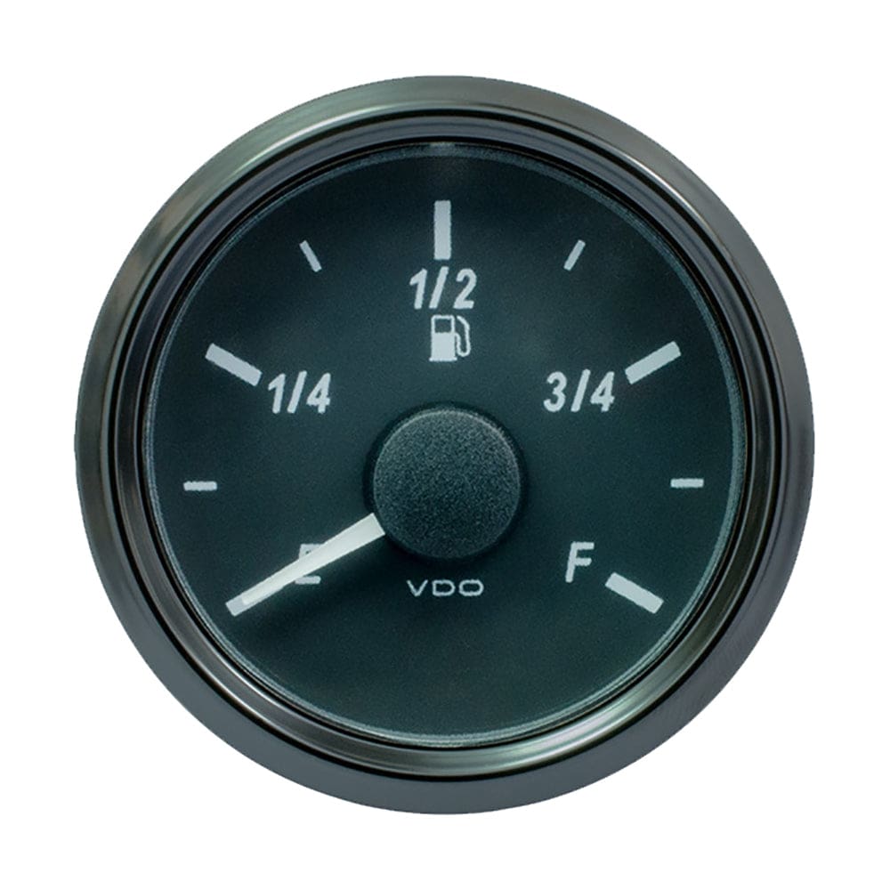 VDO SingleViu 52mm (2-1/ 16) Fuel Level Gauge - E/ F Scale - 0-180 Ohm - Marine Navigation & Instruments | Gauges,Boat Outfitting | Gauges -